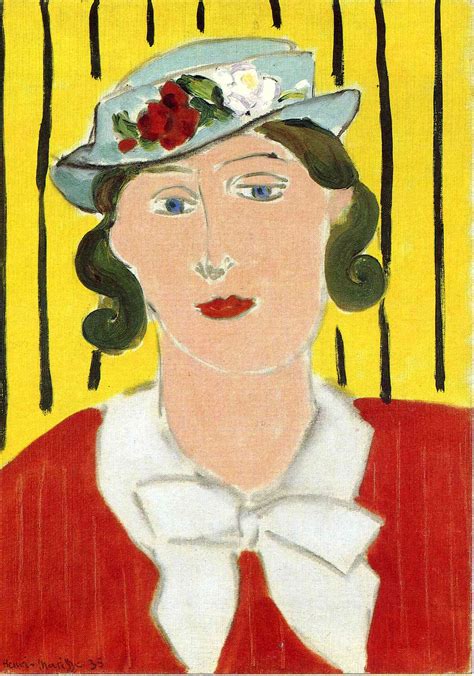 Woman Portrait - Henri Matisse - WikiArt.org - encyclopedia of visual arts