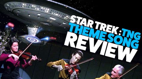 Star Trek TNG Theme Song Review - YouTube