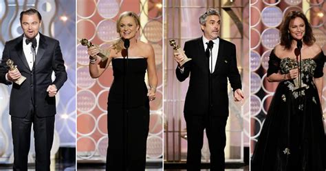 Golden Globes 2014 acceptance speeches: Watch Amy Poehler, Jacqueline ...