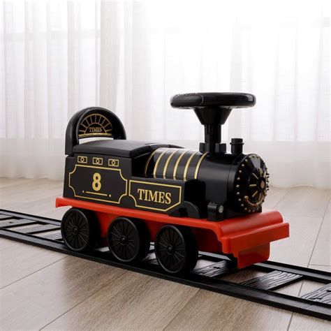 Kids Electric Ride On Toy Train With Track– Zincera