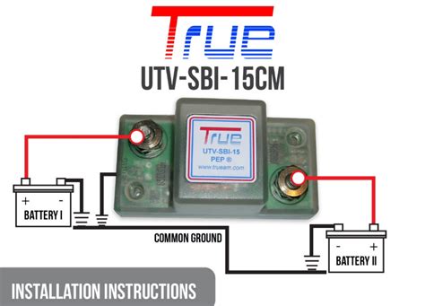 12v dual battery isolator wiring diagram car boat marine