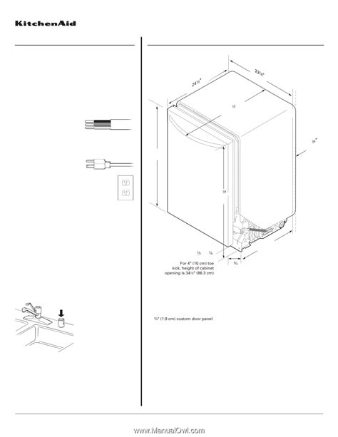 Kitchenaid dishwasher installation guide - hopdeclear