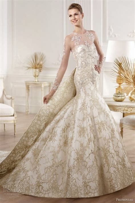 Top 10 Gold Wedding Dresses – TopTeny Magazine