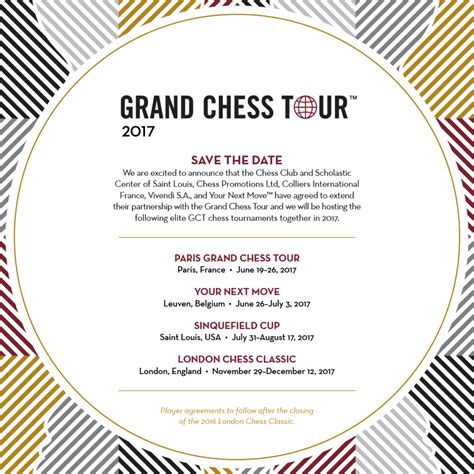 Grand Chess Tour 2017 – Chess Daily News by Susan Polgar