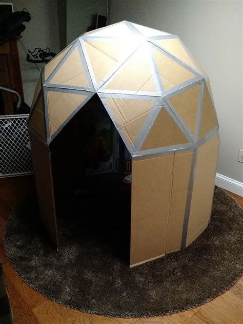 How to Build an Amazing Cardboard Play Dome: 10 Steps