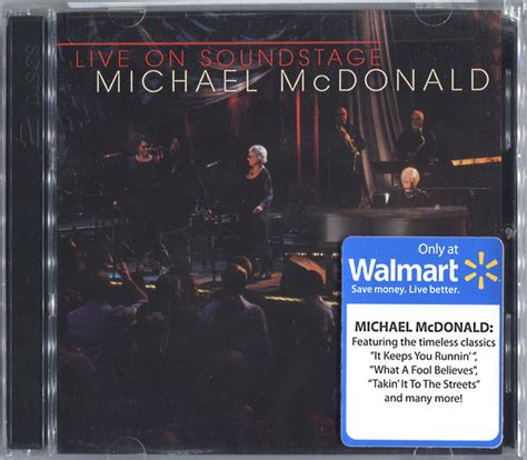 Michael McDonald - Live On Soundstage (2017, Walmart Exclusive CD+DVD ...