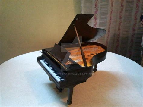 Grand Piano Paper Model by shwetaec on DeviantArt