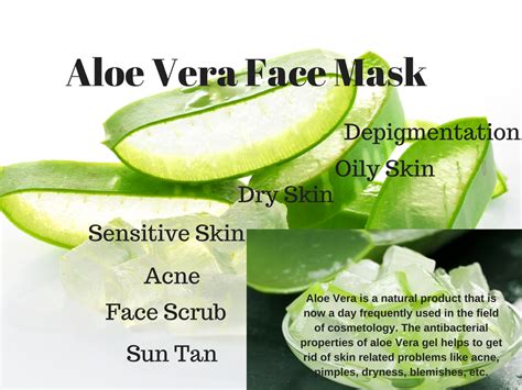 Aloe Vera Face Mask | Alluring Soul