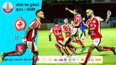 [HSC-2019] Phnom Penh Crown FC (2:1) Ministry of National Defense FC - YouTube