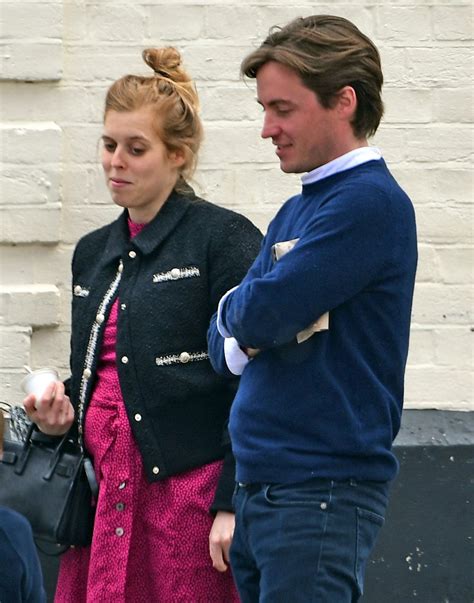 PRINCESS BEATRICE and Edoardo Mapelli Mozzi Out in Chelsea 05/19/2021 ...