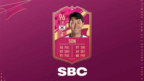 FIFA 23 SBC Son FUTTIES Premium: Cheapest Solutions and Review ...