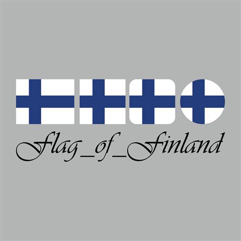 Flag of Finland nation design artwork 21854350 Vector Art at Vecteezy