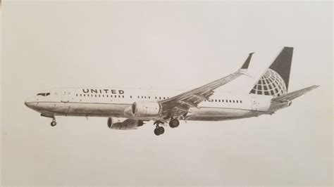 United Plane Coloring Pages