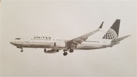 United Plane Coloring Pages