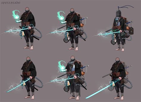 ArtStation - Spellblade Ideas