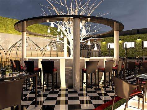 Terrace Restaurant on Behance | Terrace design, Outdoor restaurant ...