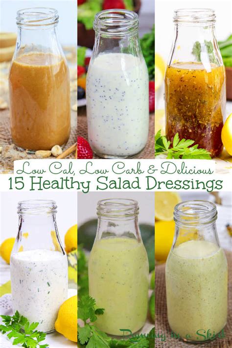 15 Healthy Homemade Salad Dressing Recipes « Running in a Skirt