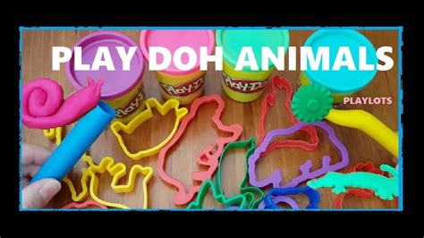 Play Doh Animals - YouTube