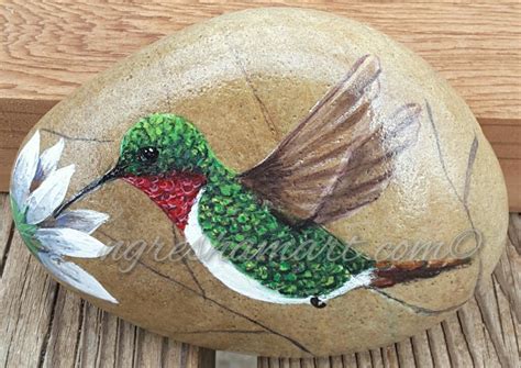 20+ Painted Rock Art Birds