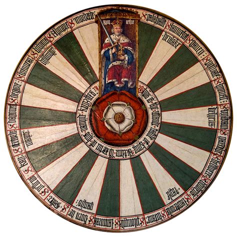 King Arthur's Round Table, Winchester Castle (Illustration) - World ...