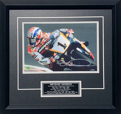 Mick Doohan 1998 Front On - Autographed Collectables