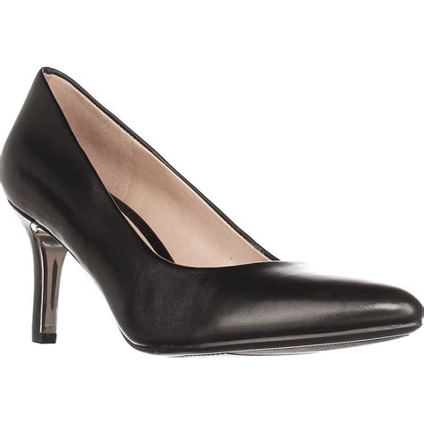 Womens naturalizer Natalie Classic Pumps - Black Leather - Walmart.com