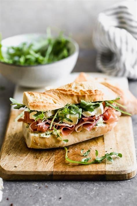 Jambon Beurre Sandwich (Ham, Butter and Brie Sandwich) - Cooking for Keeps