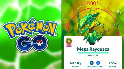 MEGA RAYQUAZA IN POKÉMON GO! - YouTube