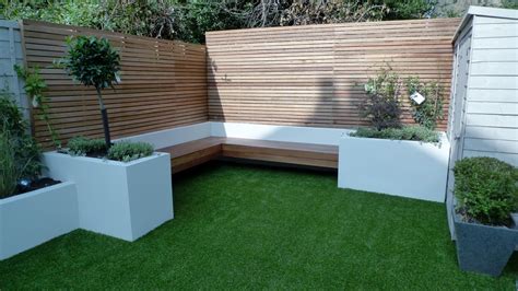 Hardwood Privacy Screen Trellis Fence London - London Garden Design