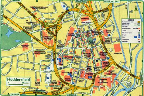 Map Of Huddersfield Town Centre - Fall Premieres 2024