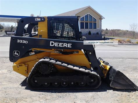 John Deere Skid Steer Track Loader 333d