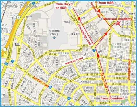 Taichung Map - TravelsFinders.Com