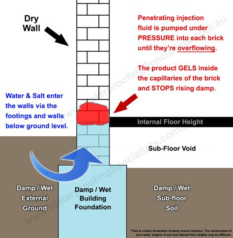 Rising Damp proofing | Rising damp treatment Sydney