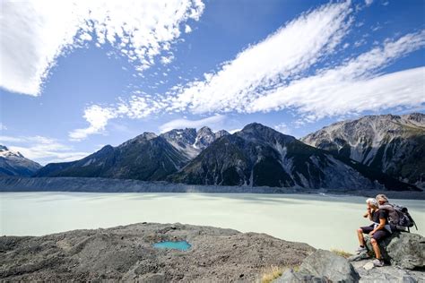 Tasman Glacier Walk & Lake View In New Zealand