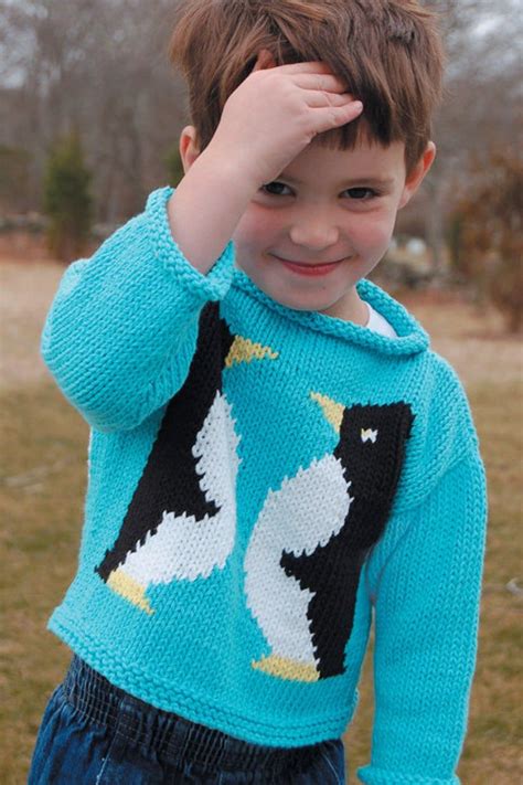 Penguin Sweater to Knit PDF Pattern Instant Download - Etsy Italia ...