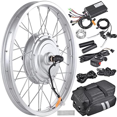 AW Electric Bicycle Front Wheel 20/24" E-Bike Conversion Kit 36V 750W Hub Bicycle Conversion ...