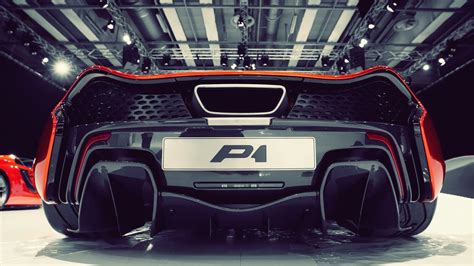 Mclaren P1 Back Wallpaper