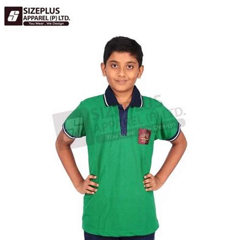 Sizeplus Boys School Uniform Green Cotton at Rs 350/piece in North 24 Parganas | ID: 20414960188