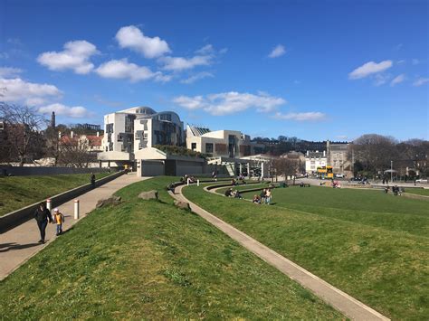 Scottish Parliament Building / Enric Miralles / Edinburgh, Scotland - Very controversial ...