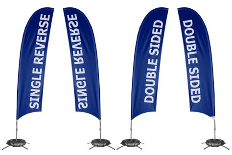 Custom Feather Flags & Feather Banners | Lowest Price | Vispronet