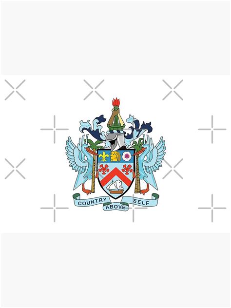 "St Kitts and Nevis Coat of Arms" Mask by identiti | Redbubble