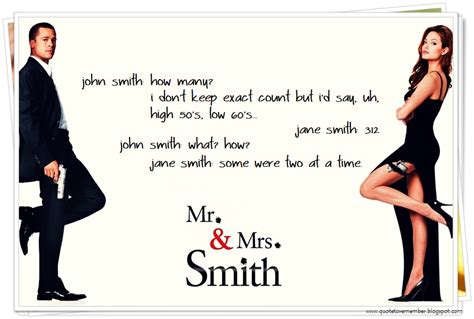 Mr And Mrs Smith Funny Quotes. QuotesGram