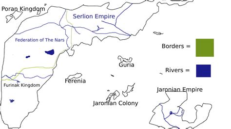 Map of the Contient of Gunarin (Project Valoria) by ValeThePal on DeviantArt