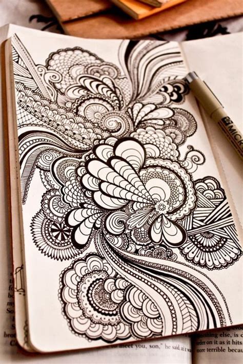 40 Beautiful Doodle Art Ideas - Bored Art