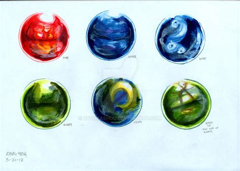 Elemental Orbs Group 2 by RyuuKaShou on DeviantArt