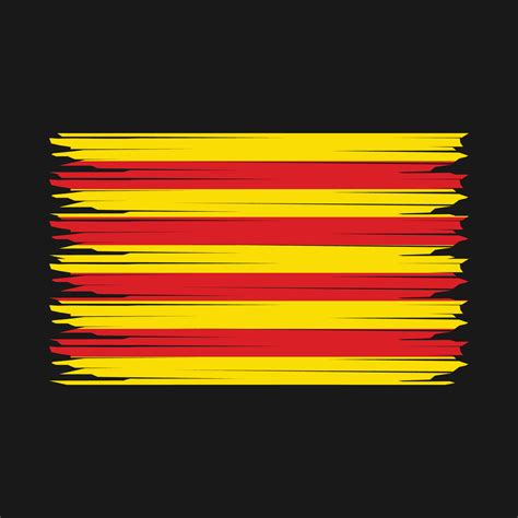 Catalonia Flag Illustration 21573171 Vector Art at Vecteezy