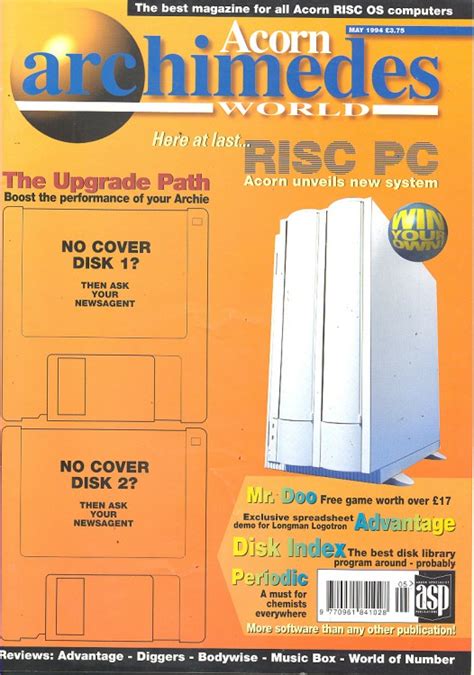 Acorn Archimedes World - May 1994 - Magazine - Computing History