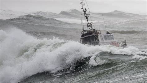 Storm Miguel kills three after overturning rescue ship off French coast ...