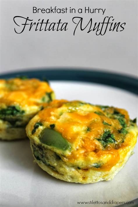 Frittata Muffins {Recipe} - Stilettos & Diapers