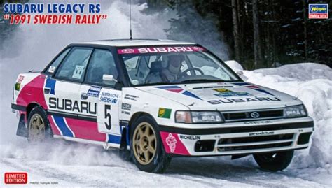 Subaru Legacy RS `1991 Swedish Rally` Hasegawa 20432